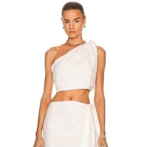 SIR the label Tops New Sir The Label Revolve Ivory Linen